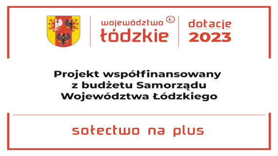Grafika / Województwo Łódzkie - Sołectwo na plus 2023