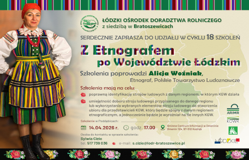 Grafika / ODR Z Etnografem po Województwie Łódzkim - Szkolenia